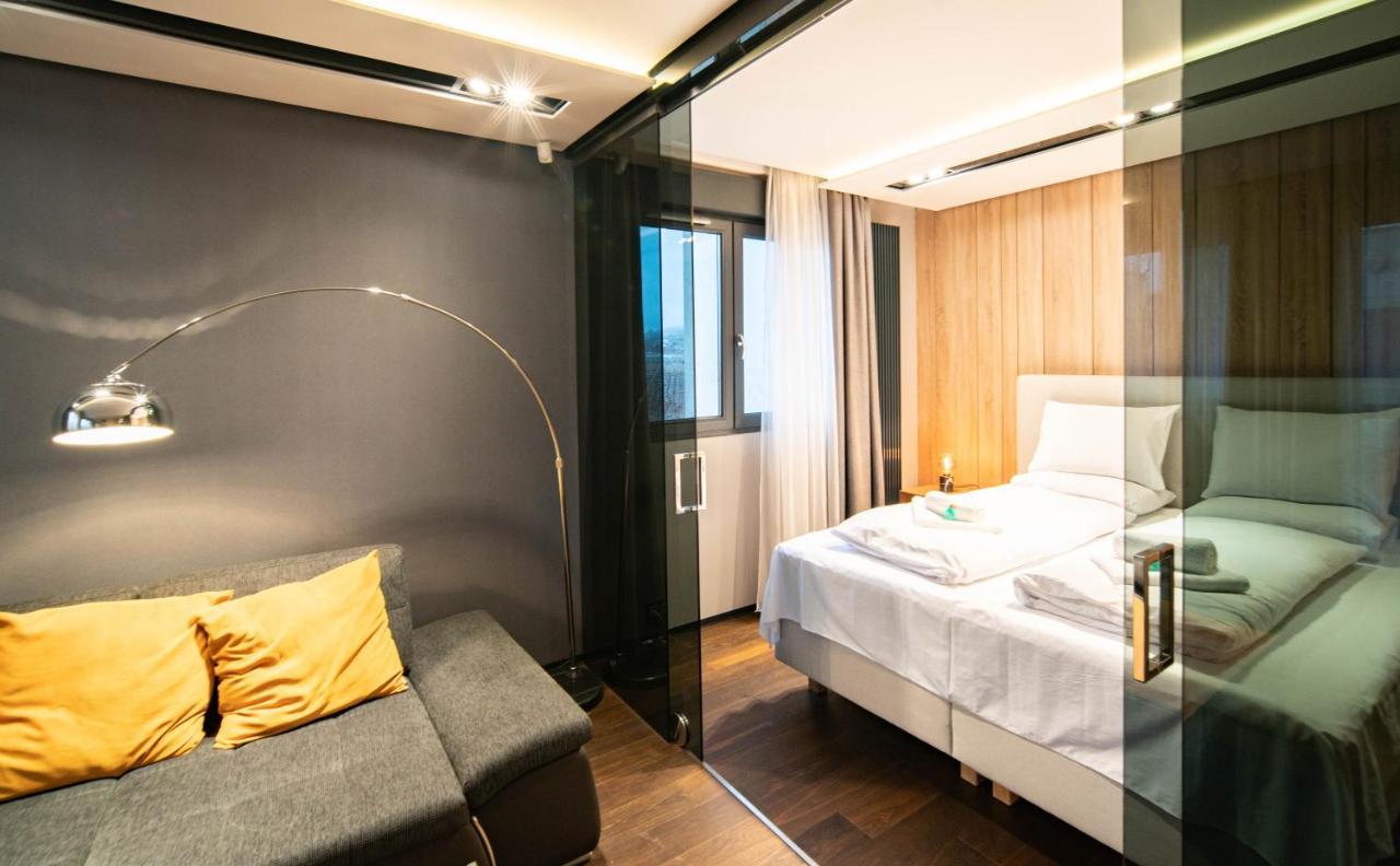 Riverside Luxury Panorama Home - Smarttv, Fastwifi ブダペスト エクステリア 写真